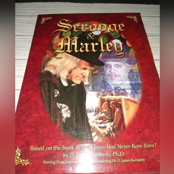 Vintage Sealed VHS SCROOGE & MARLEY & Official producers guide script in sleeve - Picture 3 of 8